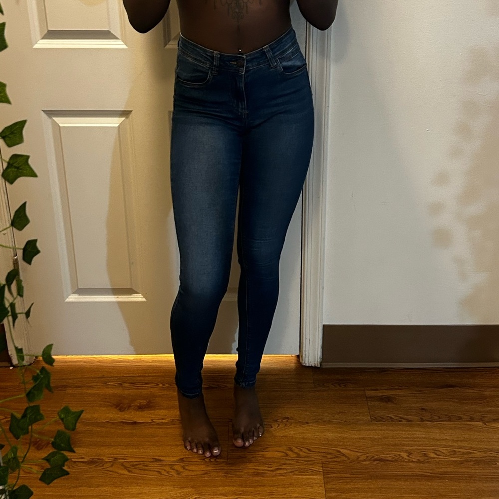 TALL Dark Wash Skinny Jeans